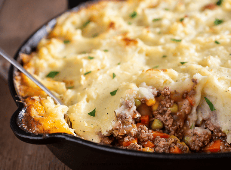 thm casserole dish made with freeze dried food