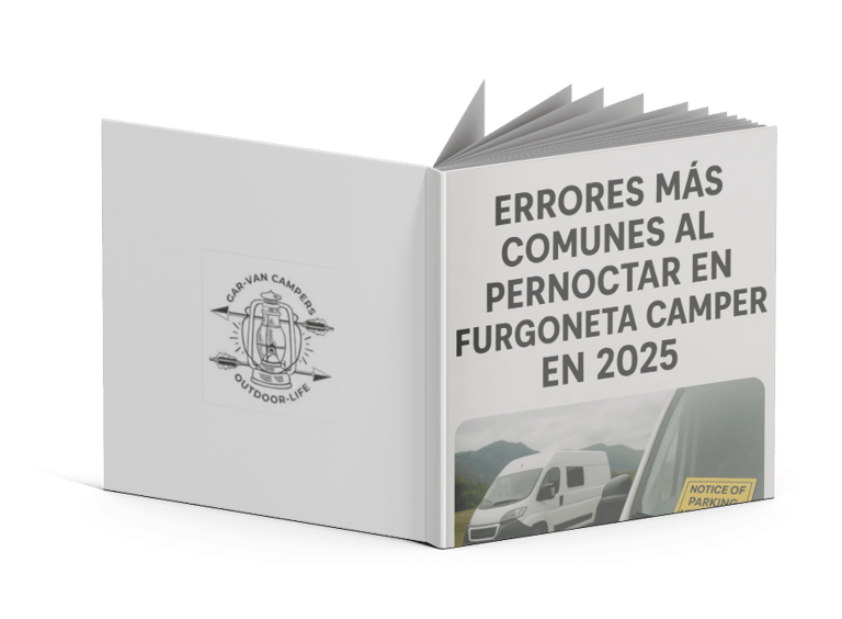 errores más comunes al pernoctar en una furgoneta camper en España en 2025 guía completa