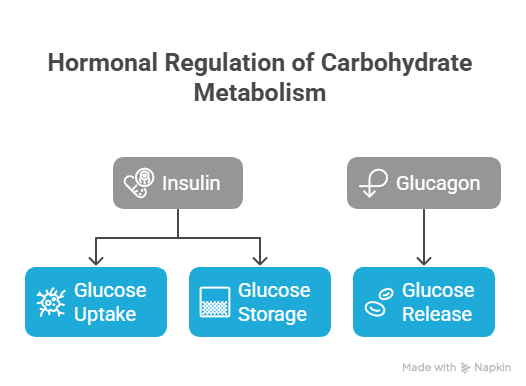 Hormonal regulation of Carbohydrate metabolism