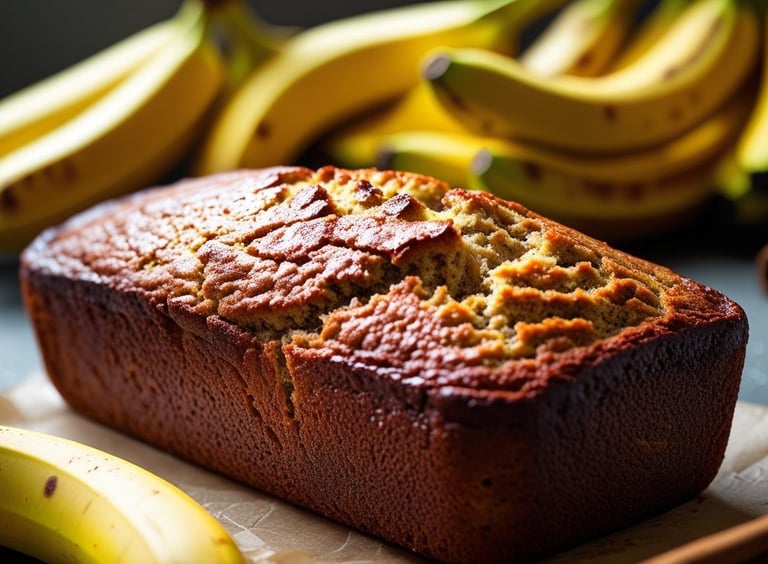 Moist and delicious Banana Bread