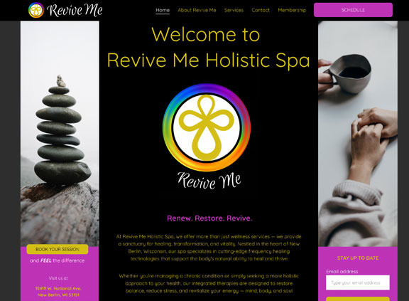 reviveme holistic spa