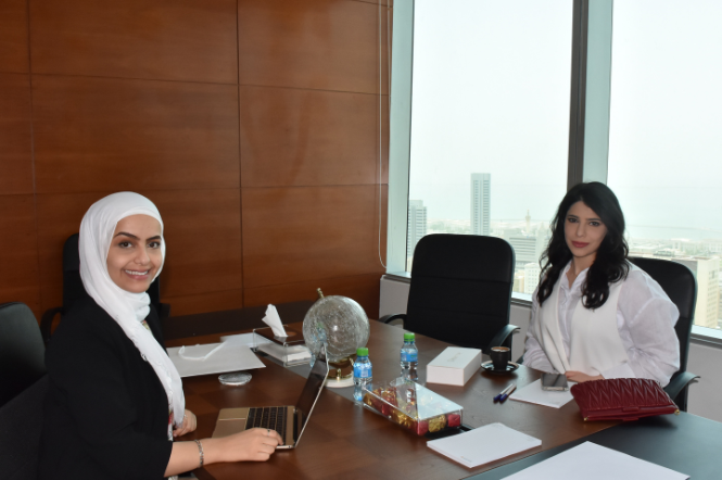 Client meeting to discuss how to grow her business further in Kuwait