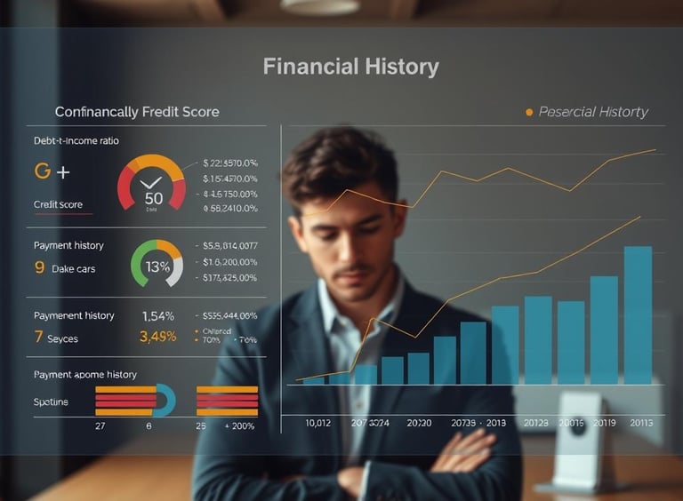 imagem mostra um jovem rapaz analisando uma planilha 