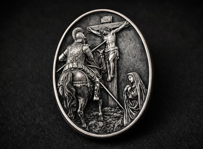 pin personalizado grupo escultórico hermandad