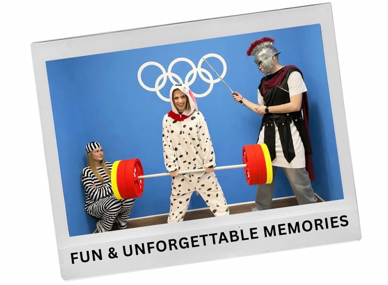 different fun costums in selfe experience museum in split, croatia, best thiing to do in split