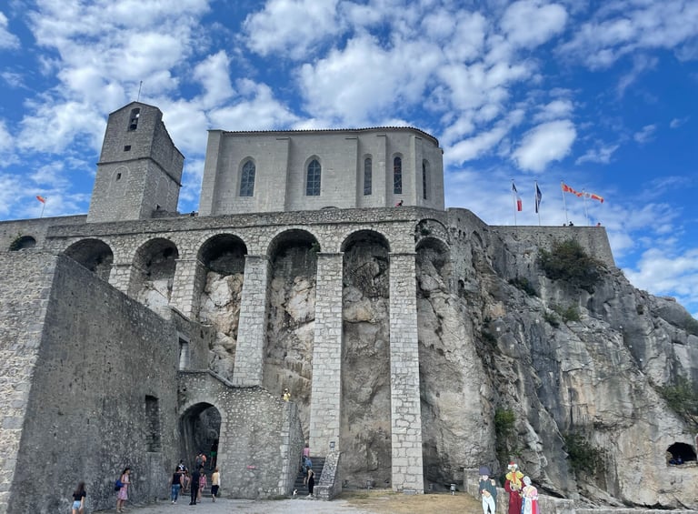 The Citadel of Sisteron, along the Napoleon Route, France