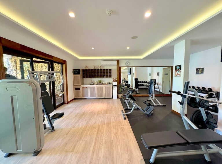 Conrad Bora Bora gym