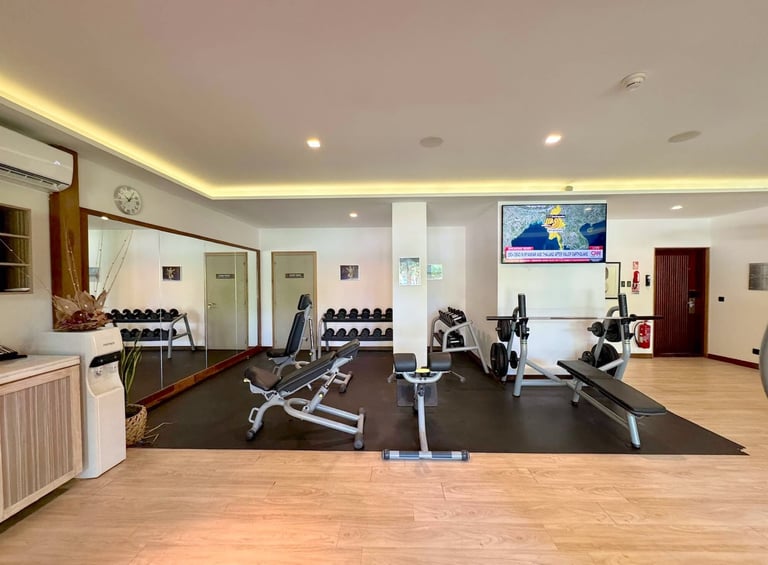 Conrad Bora Bora gym