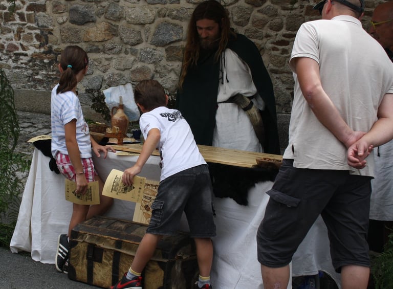 Parcours de Jeux par les Joueurs de Noblat