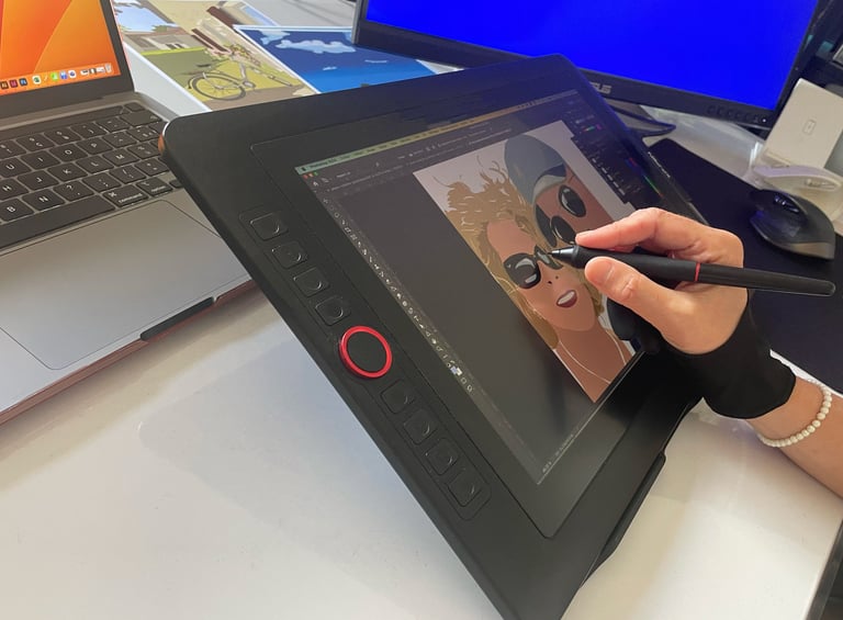 photo- tablette-graphique-stylet