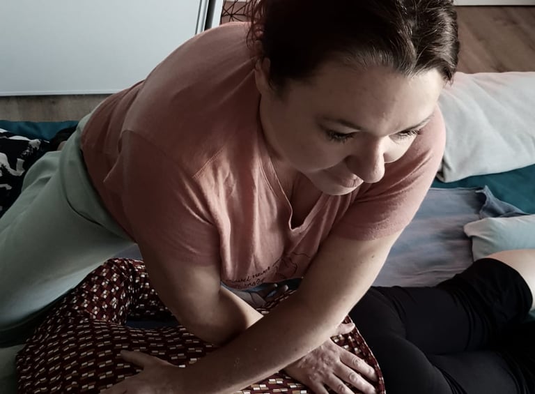 Etirement du dos pour un relâchement profond des tensions physiques et psychiques