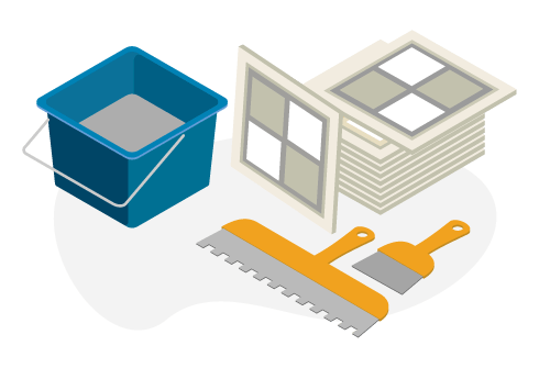 House repair tools symbolizing the use of a reverse mortgage for house improvements