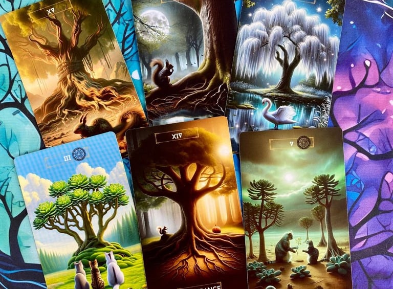 Spiritual Forest Tarot Deck Soul Sisters Tarot