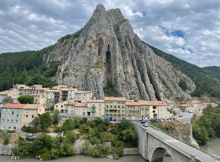 Sisteron, along the Napoleon Route, France