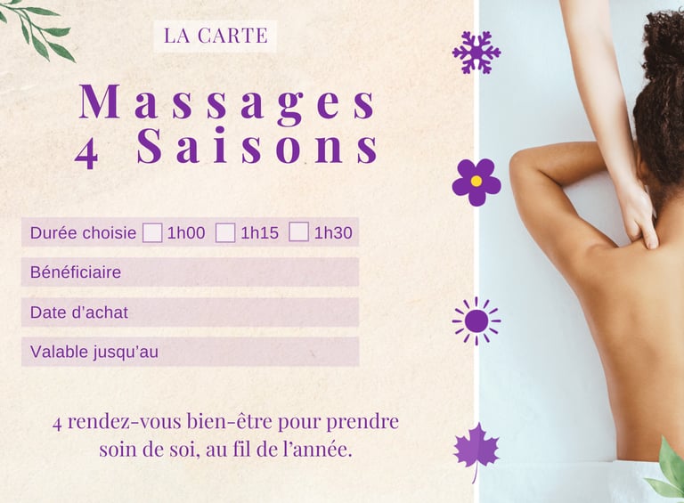 Massage 4 saisons
