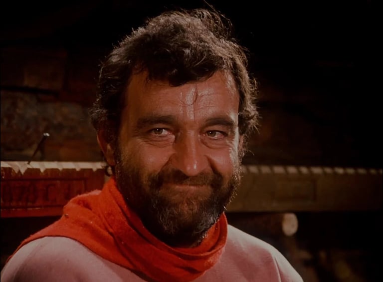 Victor French as Isaiah Edwards on Little House on the Prairie