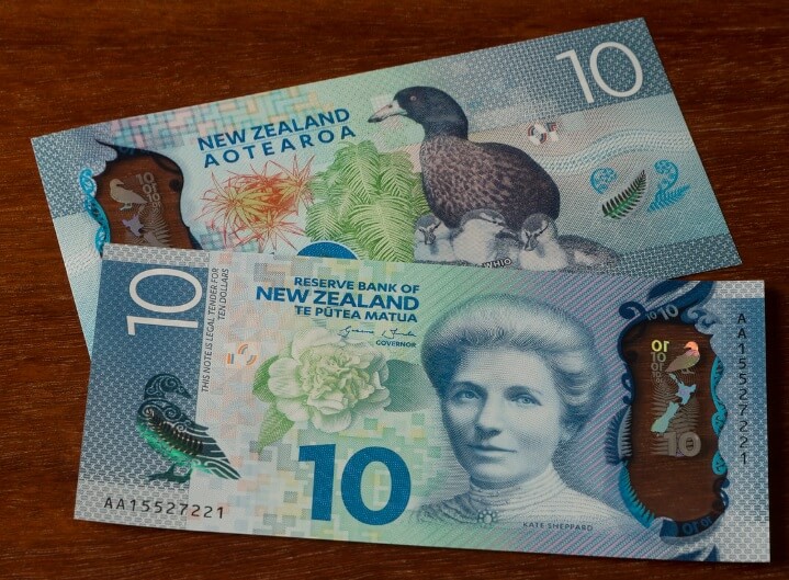 Billete de 10 dólares neozelandeses 
