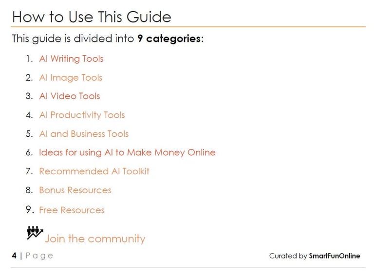 a curanted list of great productivity AI tools