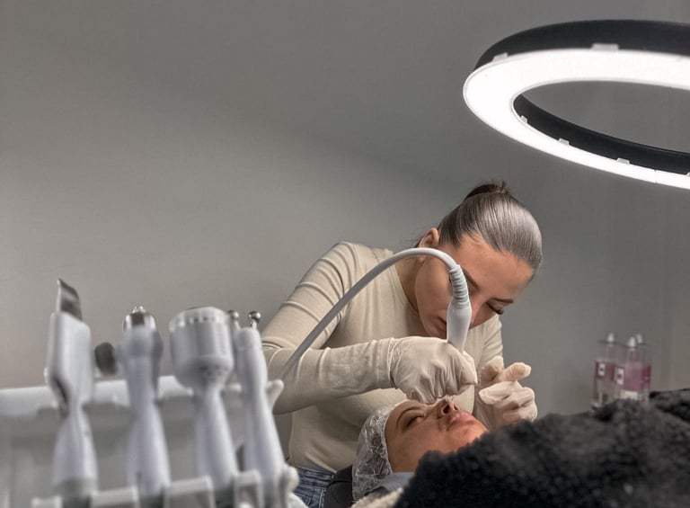 pratique soin du visage en institut