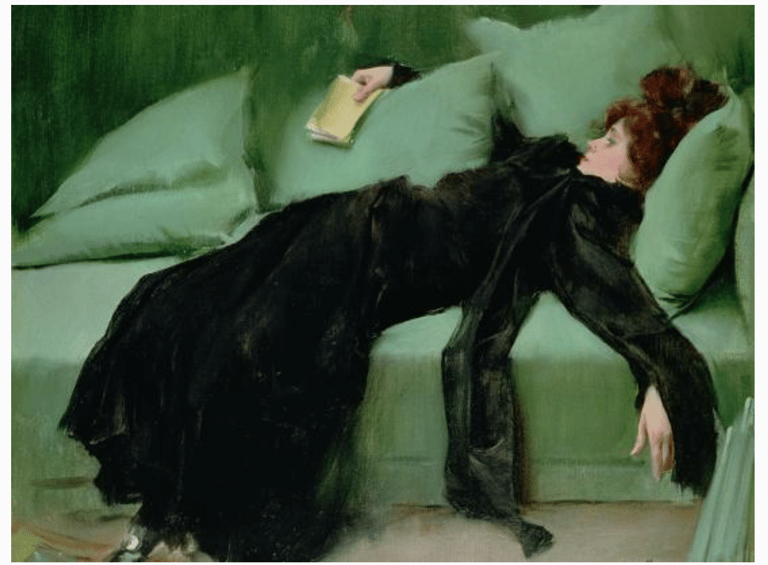 After the Ball giclee wall art by Ramon Casas i Carbo