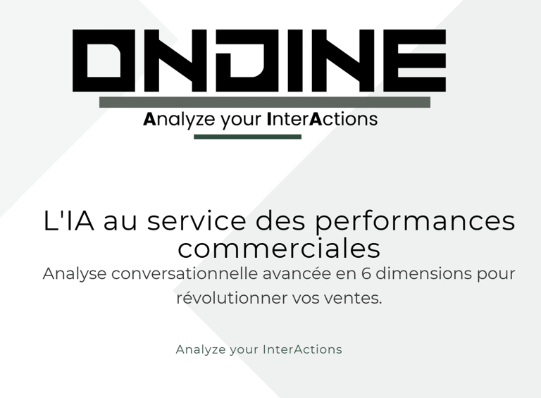Frecnhtech, Analyse conversationnelle IA