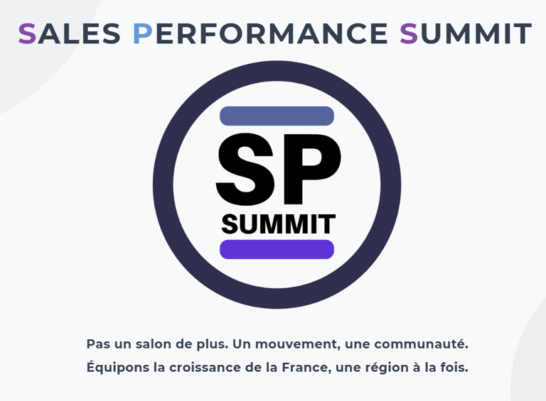 SALES PERFORMANCE SUMMIT, salon itinérant pour la Salestech 