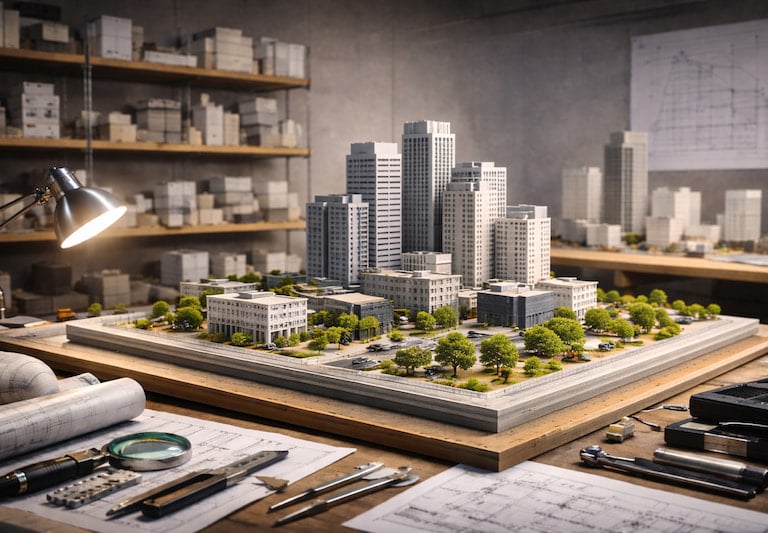 Maquetista de construcción Profesional