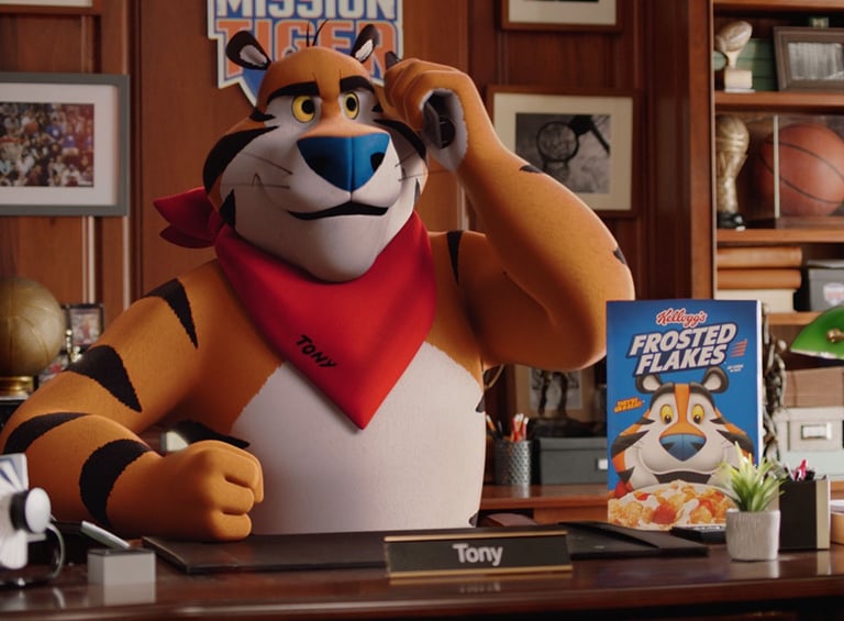 Tiger for Frosted Flakes, 2022