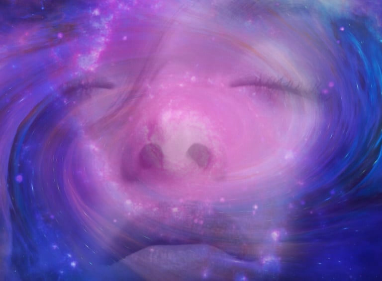 visage et canalisation