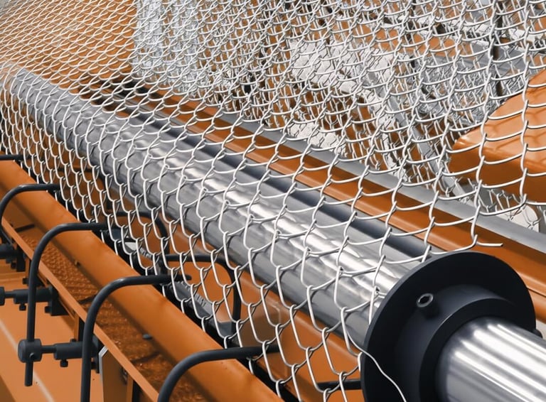 Maquina de Fabricación de Malla Eslabonada