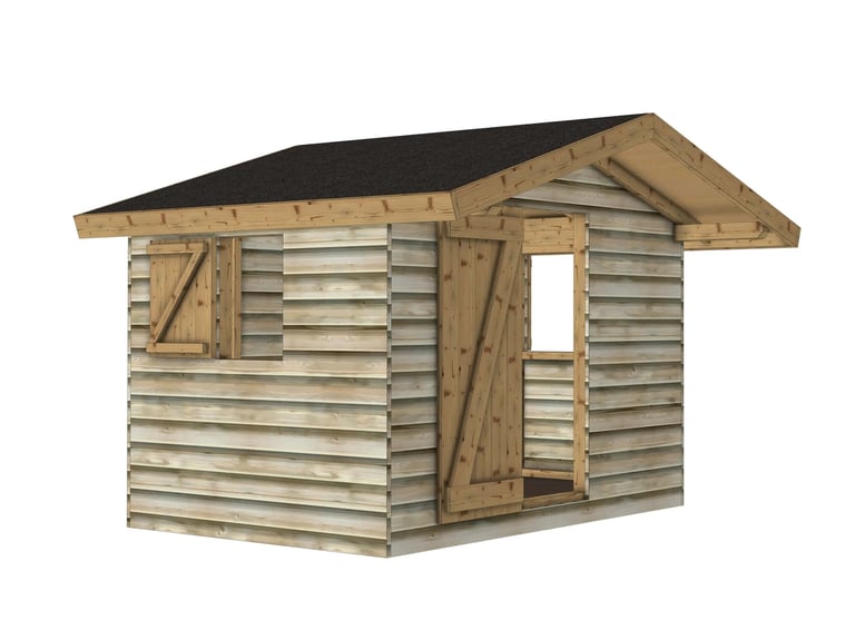 Plan pour cabane d'enfant en bois