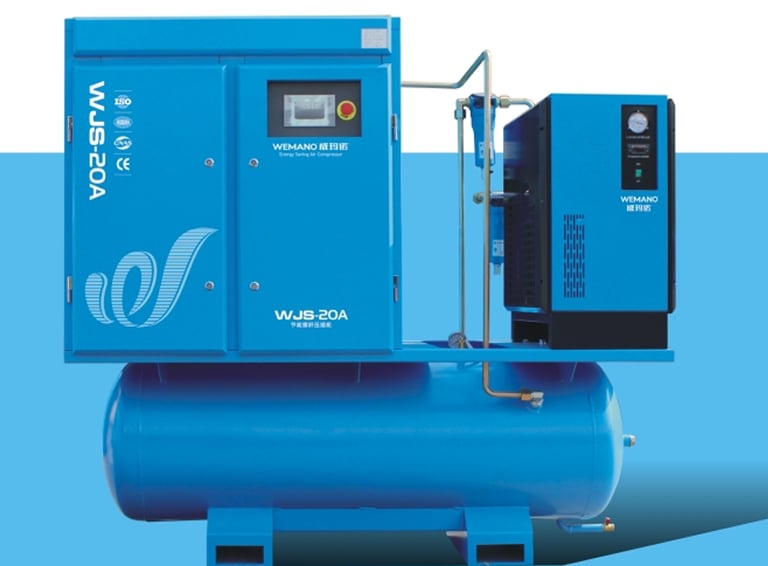 Wemano PERMANET MAGNETLASER CUTTING SPECIALINTEGRTED SCREW AIRCOMPRESSOR SERIES