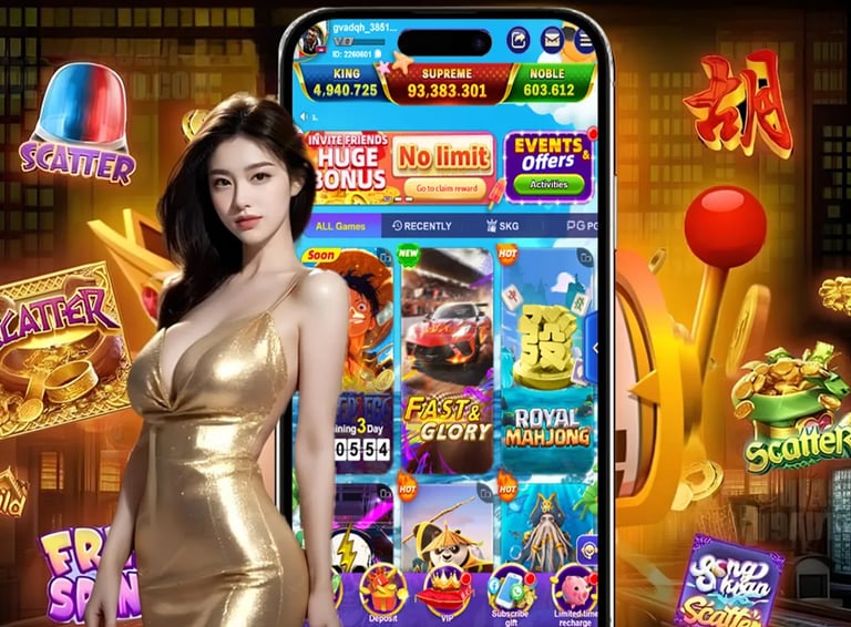 Giao diện chơi game G168 trên điện thoại