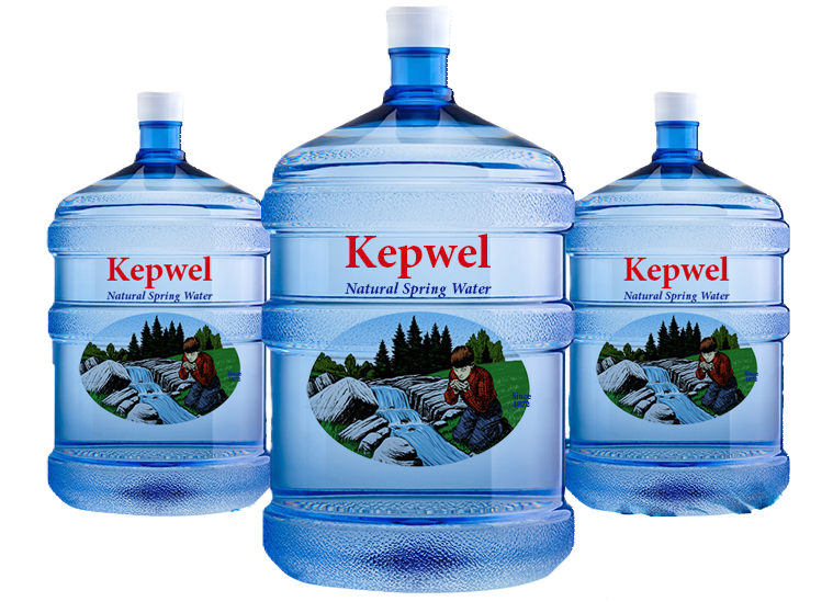 5 Gallon Bottles of Kepwel Spring Water