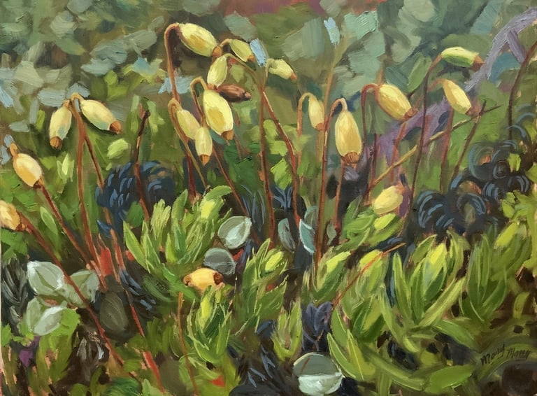 THE TINY DANCE - Painting by Mary Morey