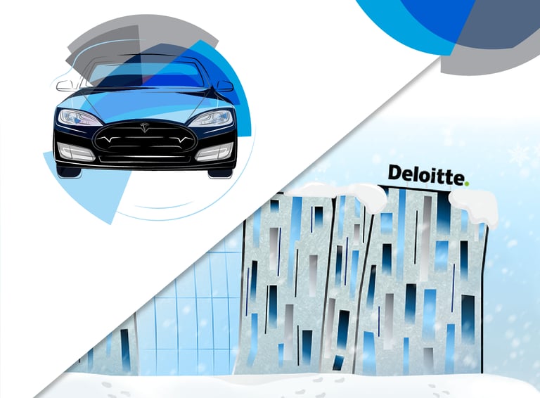 Deloitte graphic design