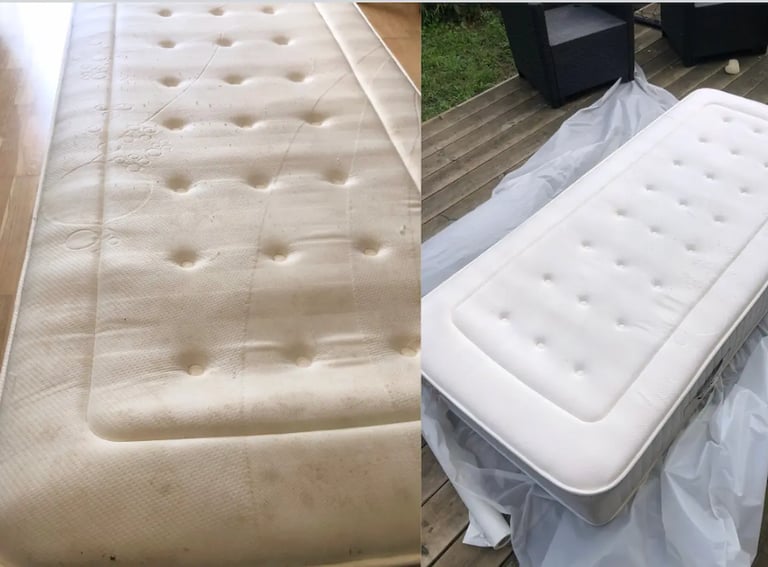 avant/après nettoyage matelas angers à domicile