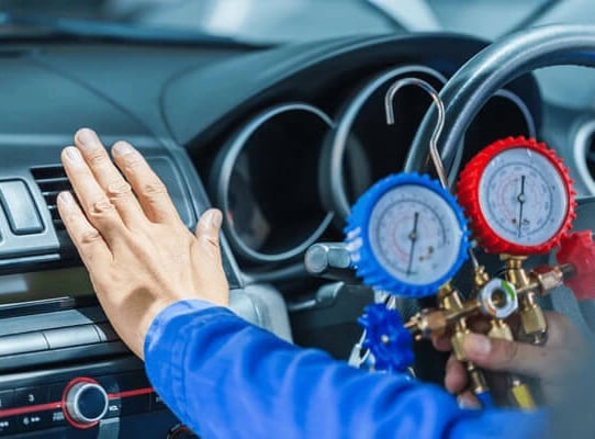 Car AC Low Refrigerant