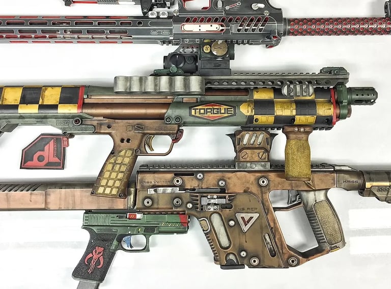 blowndeadline video game theme gun torgue