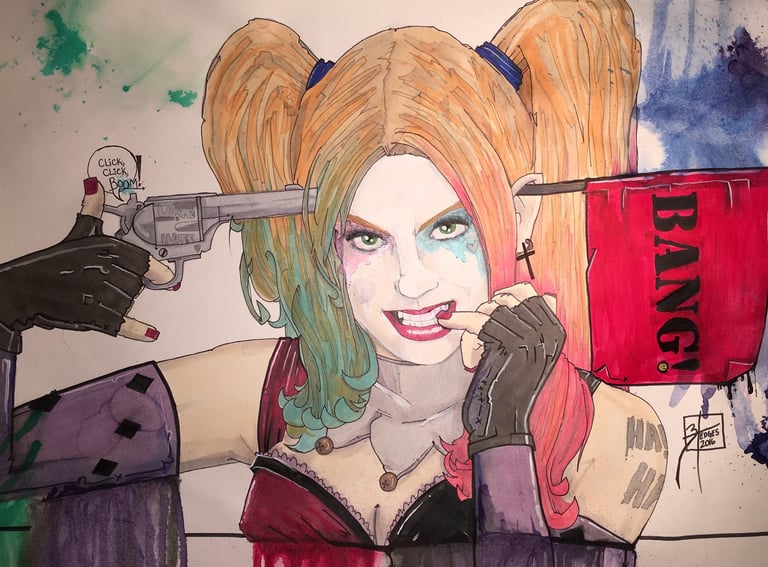 Robert Hedges Harley Quinn