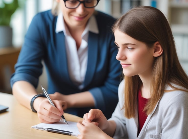 Scrabble tiles spell out 'neuro diversity' against a vibrant, ornate background composed of colorful square tiles with floral and geometric patterns.