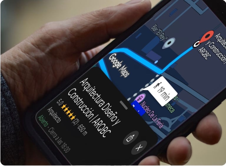 Local SEO para arquitecto en AMECA-ARQB C.
