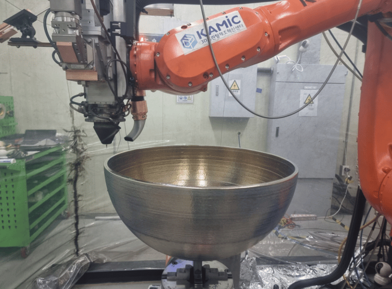 DED 3D printing of fuel tank