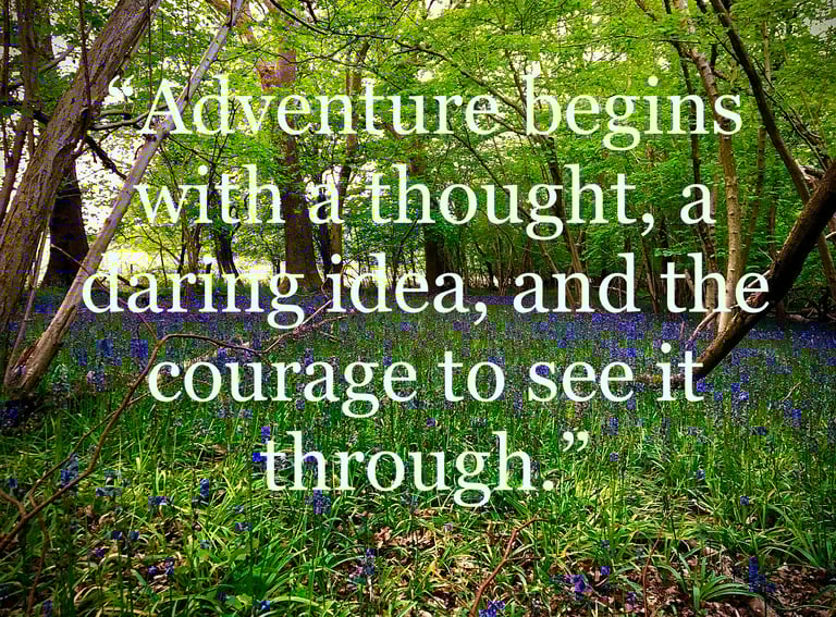picture of nature with a most inspiring solo travel qoutes