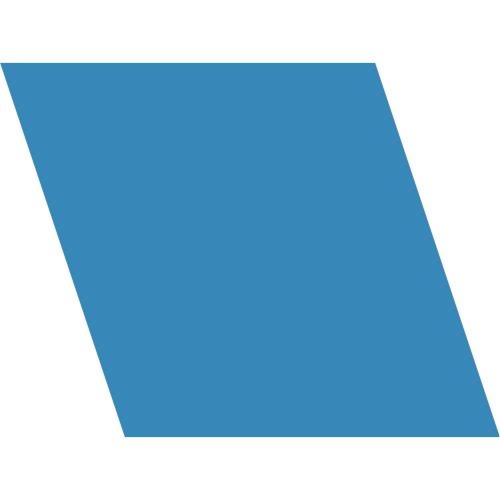 paralelogramo azul celeste
