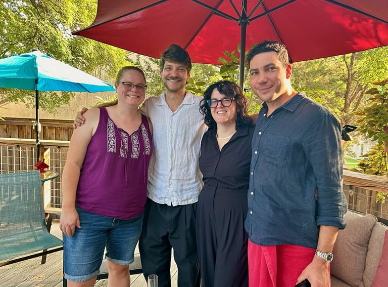 2024 Fellows Left to Right: Laura Hooton, Max Flomen, Jenn Holland, Khalil Johnson