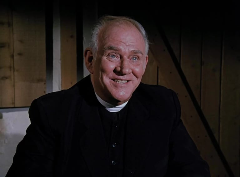 Dabbs Greer as Reverend Alden from Little House on the Prairie