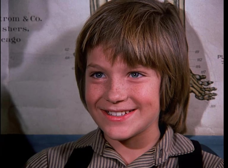 Jason Bateman as James Cooper on Little House on the Prairie