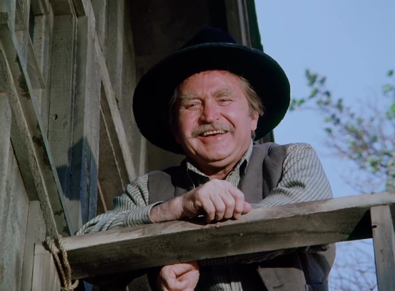 Karl Swenson as Lars Hanson from Little House on the Prairie