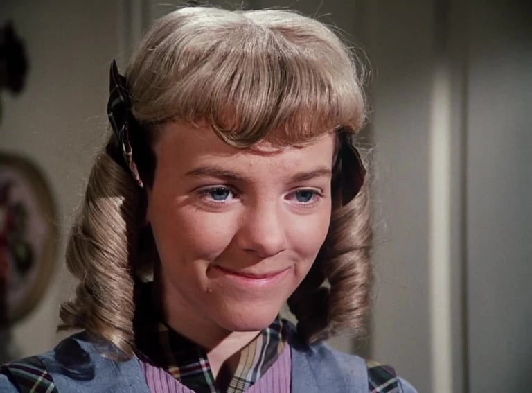 Alison Arngrim as Nellie Oleson from Little House on the Prairie